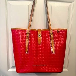 NWT Dooney & Bourke red dover tote